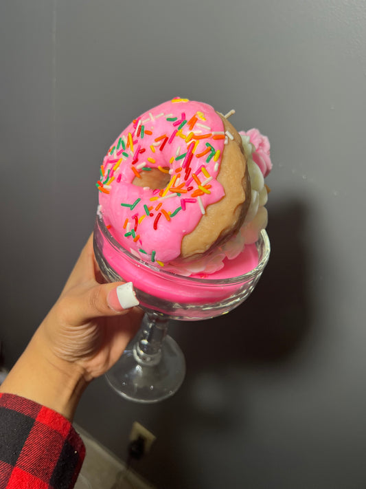 XL Donut Candle