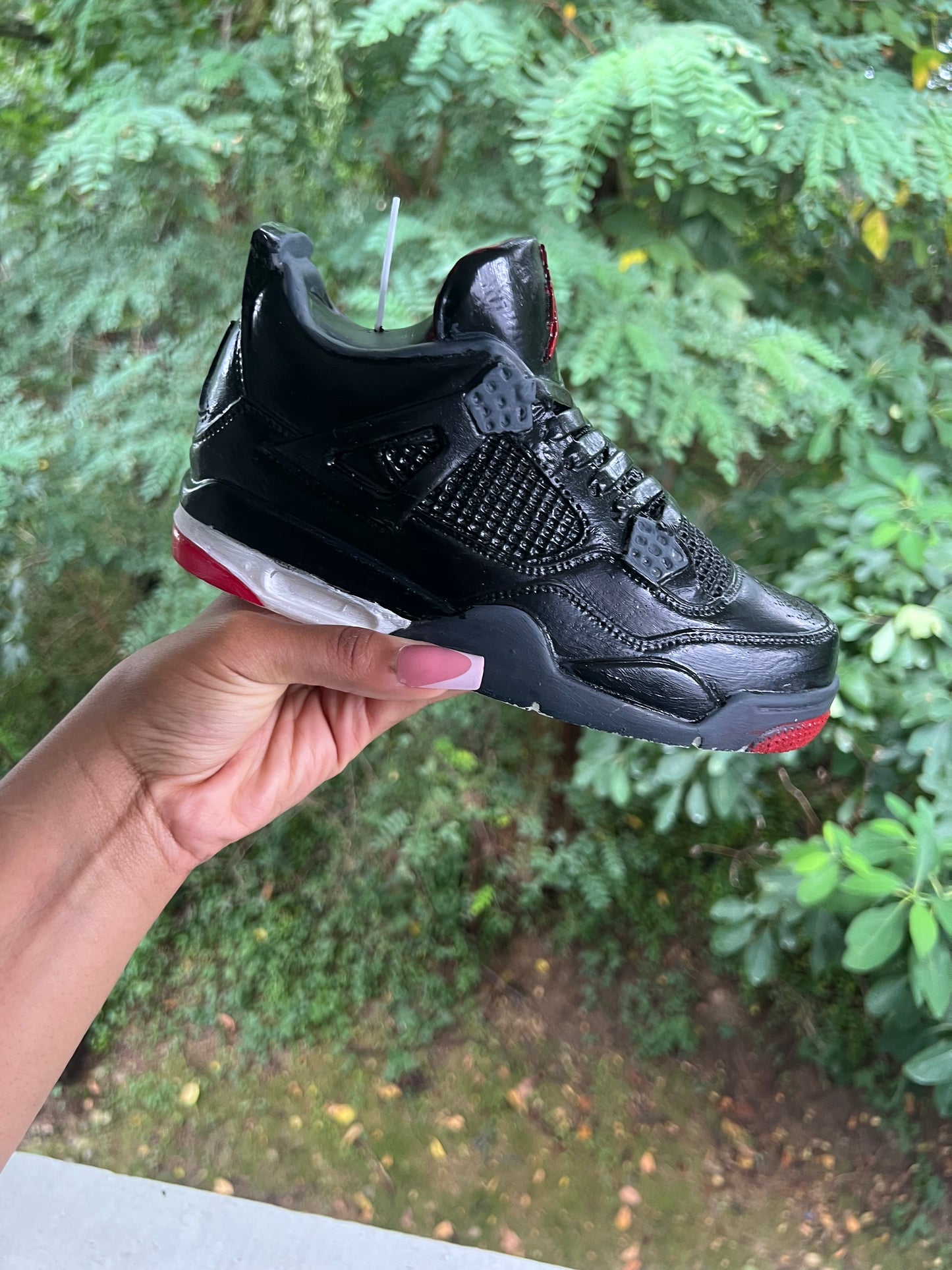 Custom #4 Sneaker Candle