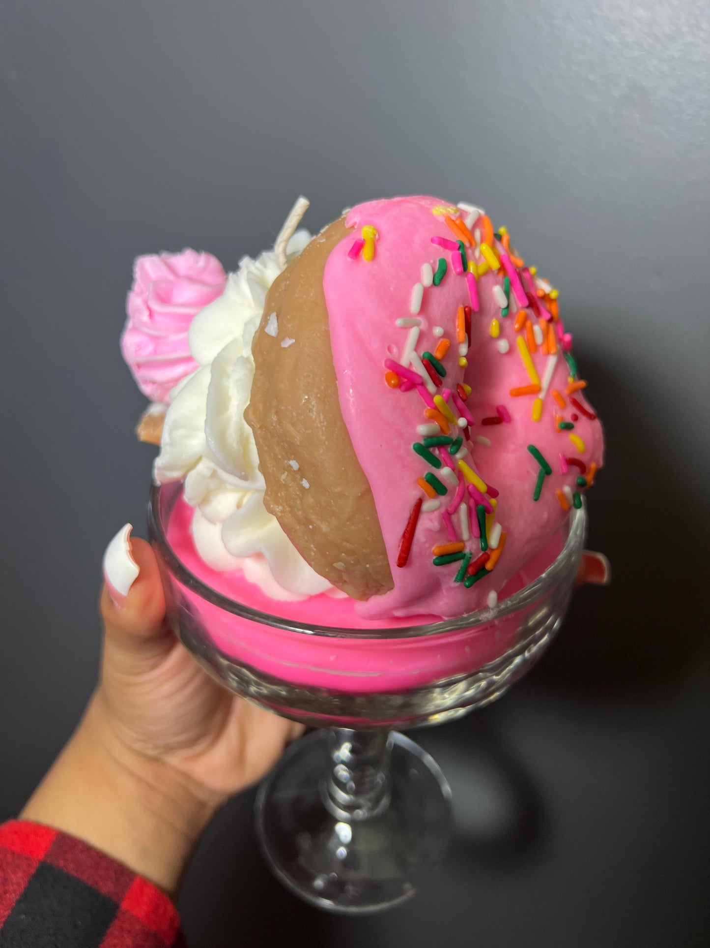 XL Donut Candle